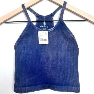 Free People Happiness Runs Long Crop Tank